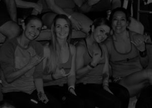 Ladies posein Women's Power Hour Class